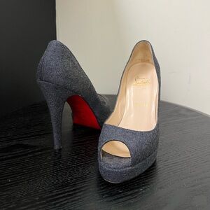 Christian Louboutin - Wool Pumps